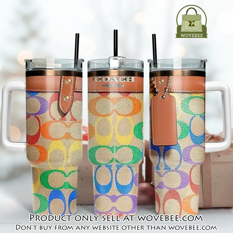 Coach logo 40oz stanley tumbler coach stanley tumbler ktb1074 wvb1135321